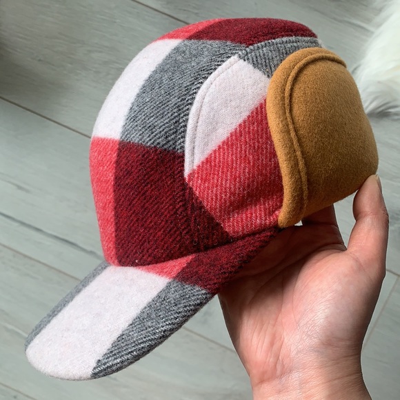 Plaid Pilot Cap - Picture 8 of 8